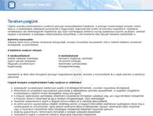 Tablet Screenshot of kerszoft.hu